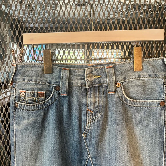 True Religion Skirts True Religion Long Denim Skirt Size 26 Poshmark